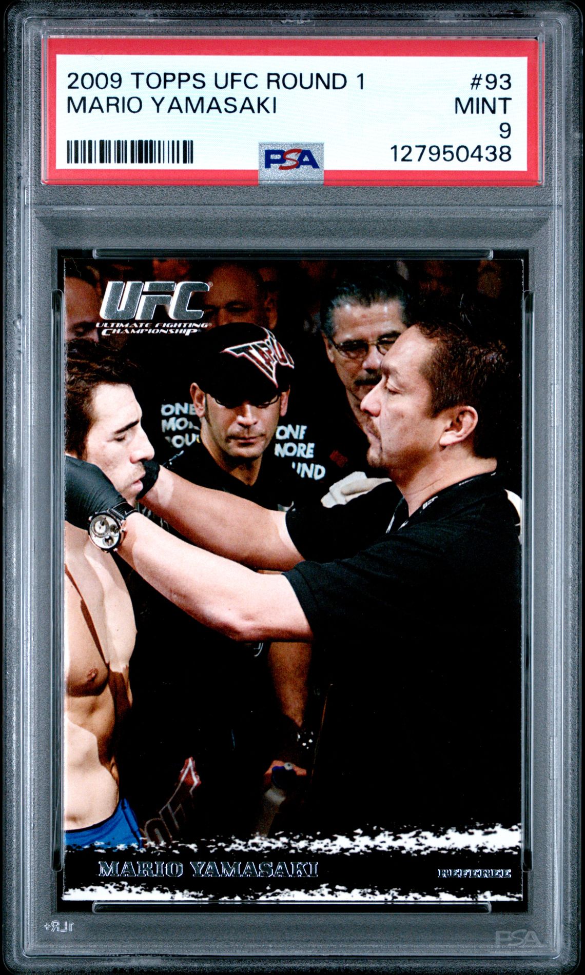 2009 Topps Ufc Round 1 Mario Yamasaki #93 Mint 9 front