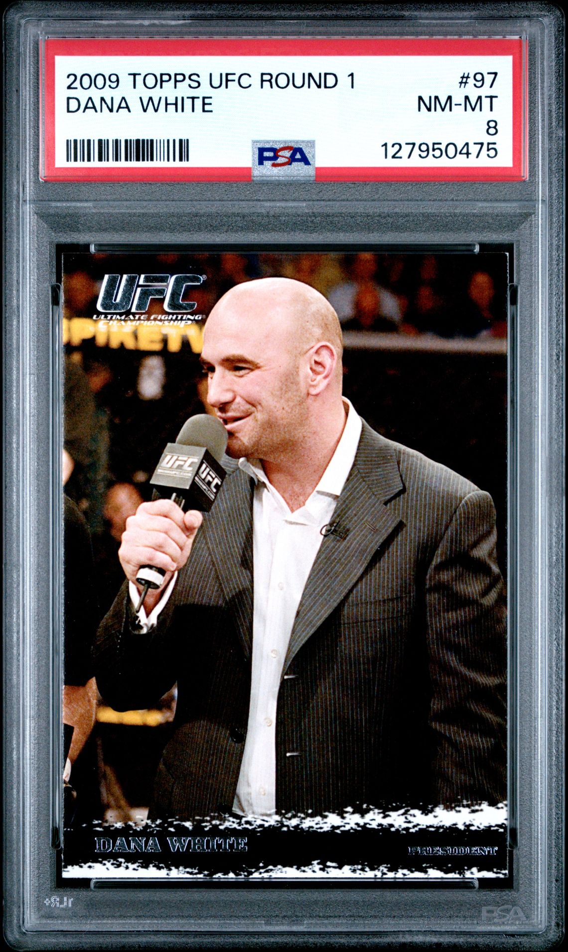 2009 Topps Ufc Round 1 Dana White #97 Nm-Mt 8 front