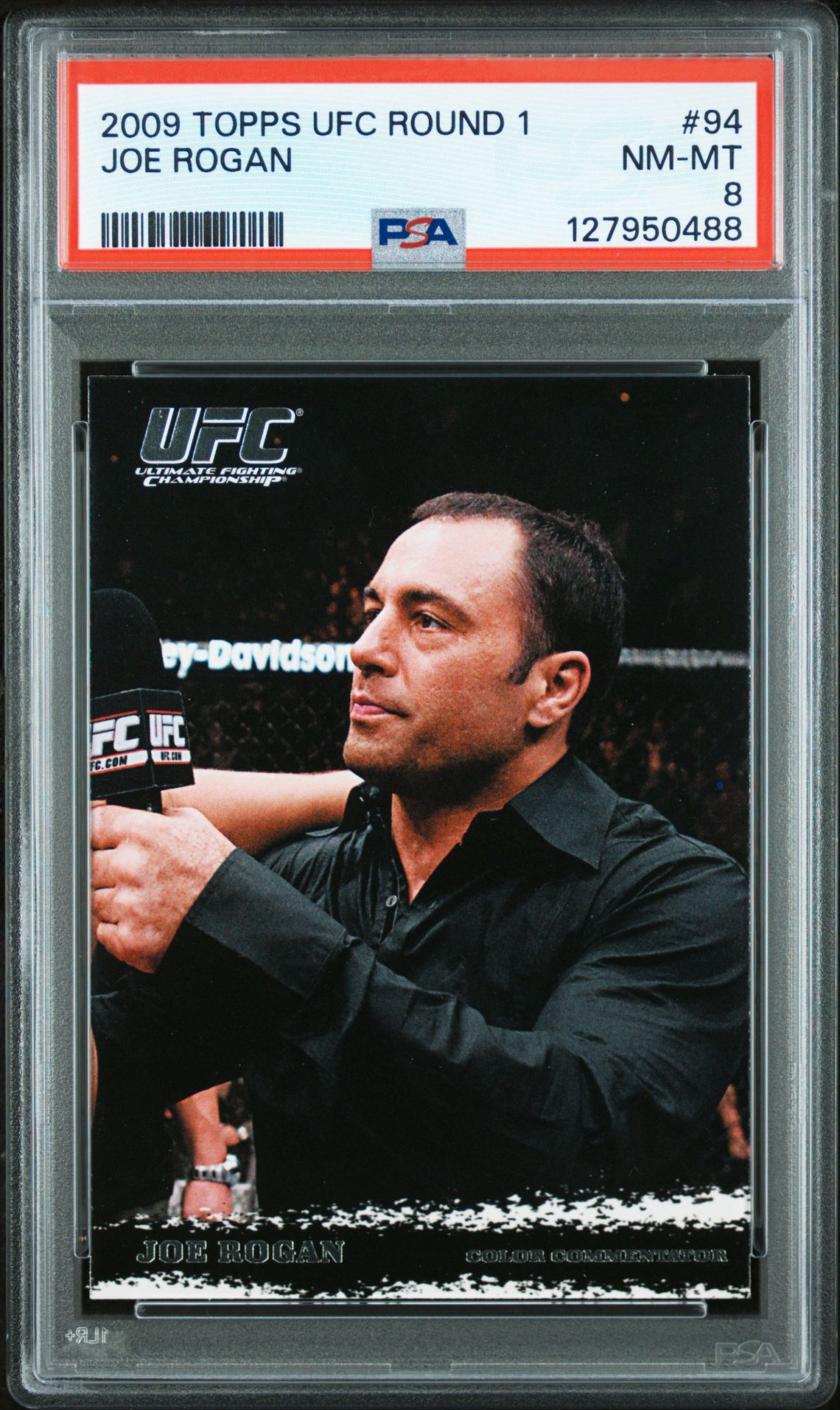 2009 Topps Ufc Round 1 Joe Rogan #94 Nm-Mt 8 front