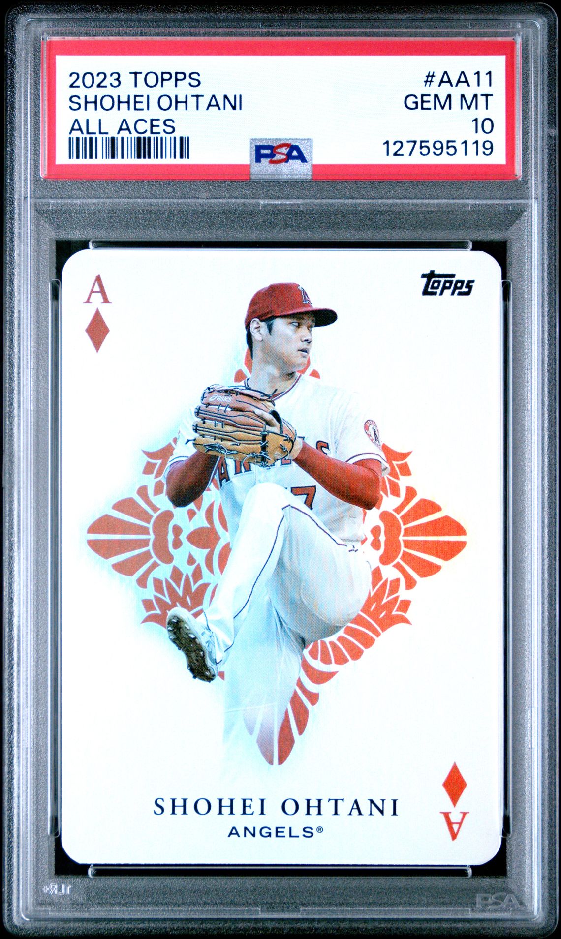 2023 Topps All Aces Shohei Ohtani #Aa11 (All Aces) Gem Mt 10 front