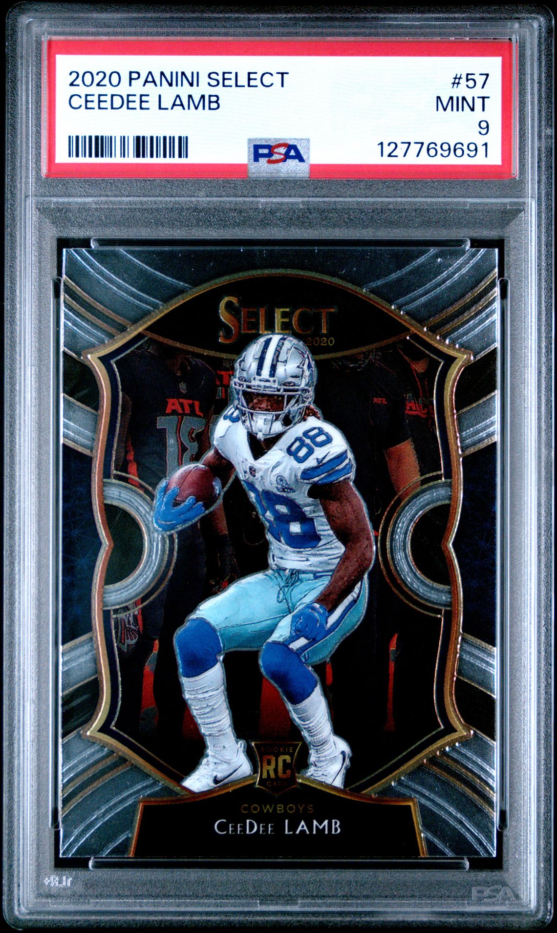 2020 Panini Select Ceedee Lamb #57 Mint 9 front