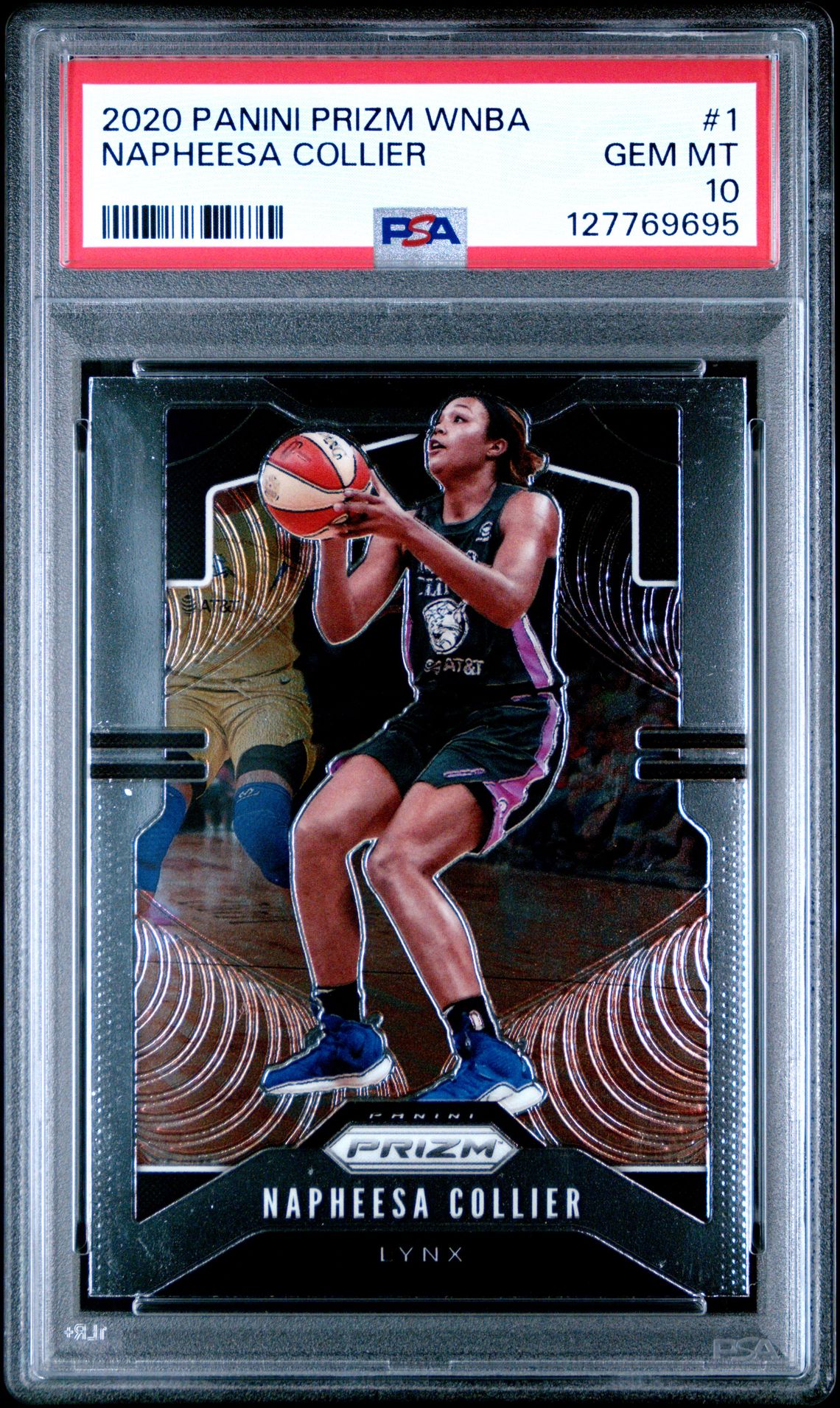 2020 Panini Prizm Wnba Napheesa Collier #1 Gem Mt 10 front