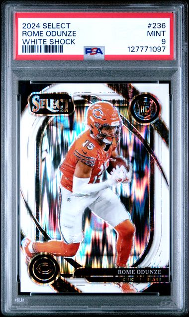 2024 Panini Select White #236 Rome Odunze front