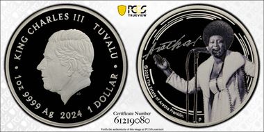 2024-P $1 Aretha Franklin PR70DCAM