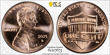 2025-D 1C Shield MS66RD