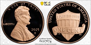 2025-S 1C Shield PR69DCAM