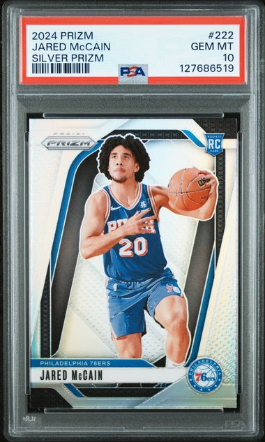 2024 Panini PANINI PRIZM Gold #222 Jared Mccain front
