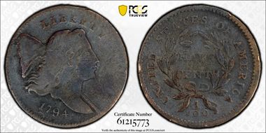 1794 1/2C Low Relief Head N1BN