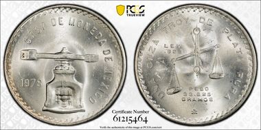 1978-Mo Onza KM-M49b.2 Type 2 MS65