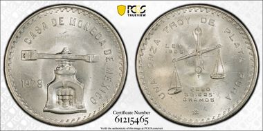 1978-Mo Onza KM-M49b.2 Type 2 MS66