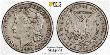 1890-CC $1 VF30