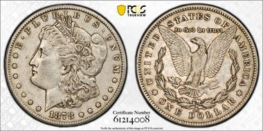 1878-CC $1 XF40