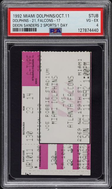 DEION SANDERS 2 SPORTS/1 DAY
