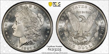 1897-S $1 MS66+