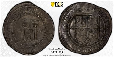 (1542-45) M G 4 R Calico-127 AU50