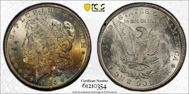 1884-CC $1 GSA Hoard MS63