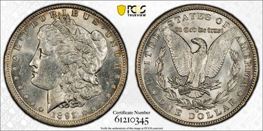 1891-O $1 MS61