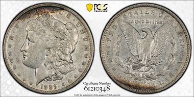 1889-O $1 XF40