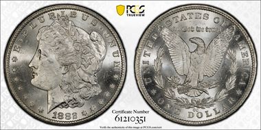 1882-CC $1 MS64