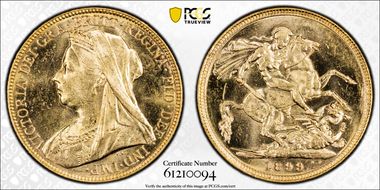 1899-M Sov S-3875 MS63