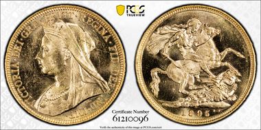 1895-M Sov S-3875 MS63