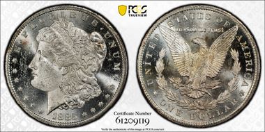 1885-CC $1 MS62