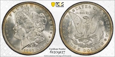 1892 $1 MS64