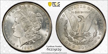 1897-S $1 MS64