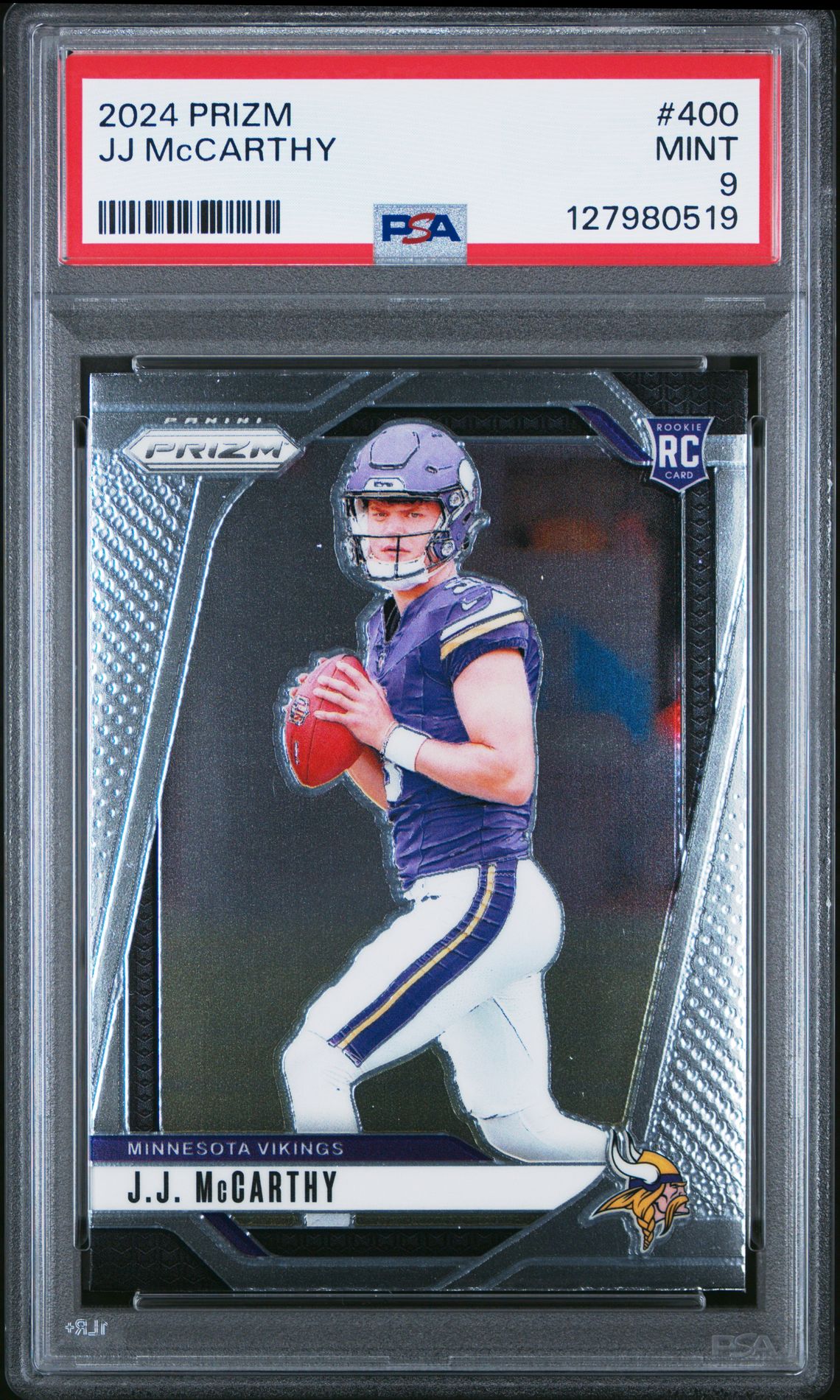 2024 Panini Prizm Jj Mccarthy #400 Mint 9 front