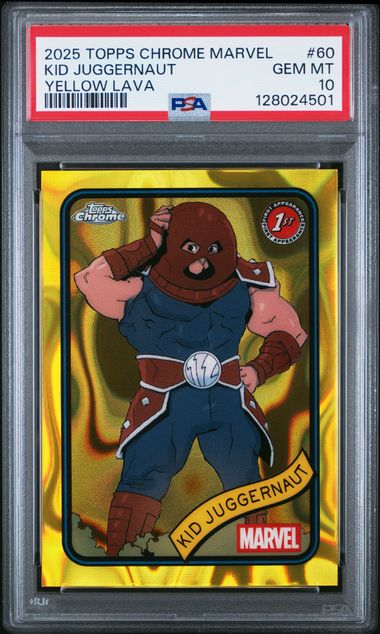 2025 Topps Topps Chrome Refractor #60 Kid Juggernaut front