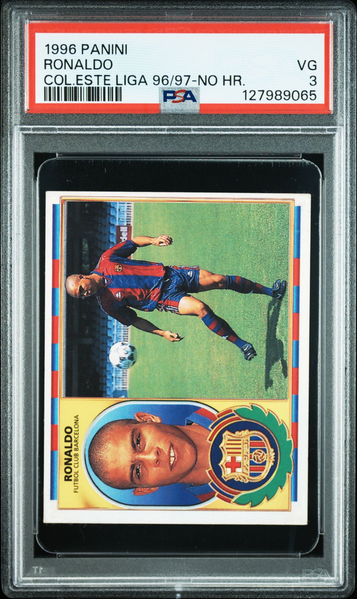 1996 Panini PANINI COLECCIONES ESTE LIGA 96/97 COL.ESTE LIGA 96/97-NO HR. Ronaldo front