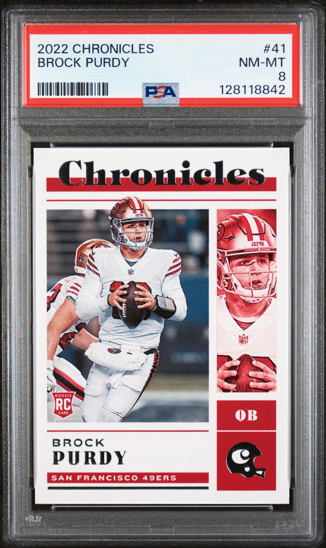 2022 Panini PANINI CHRONICLES #41 Brock Purdy front