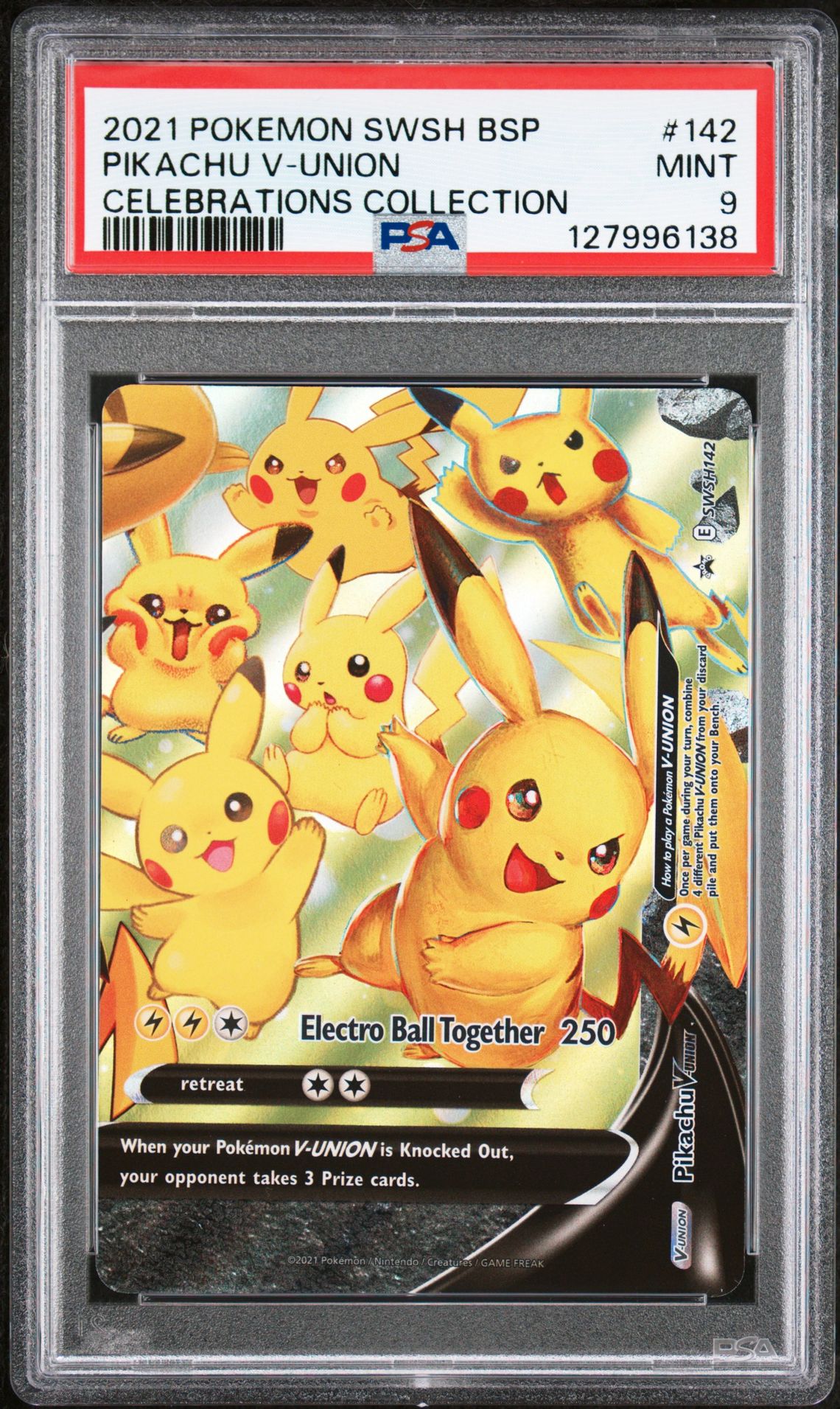 #142 PIKACHU V-UNION