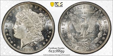 1881-O $1 MS63