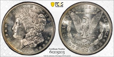 1882-S $1 MS63