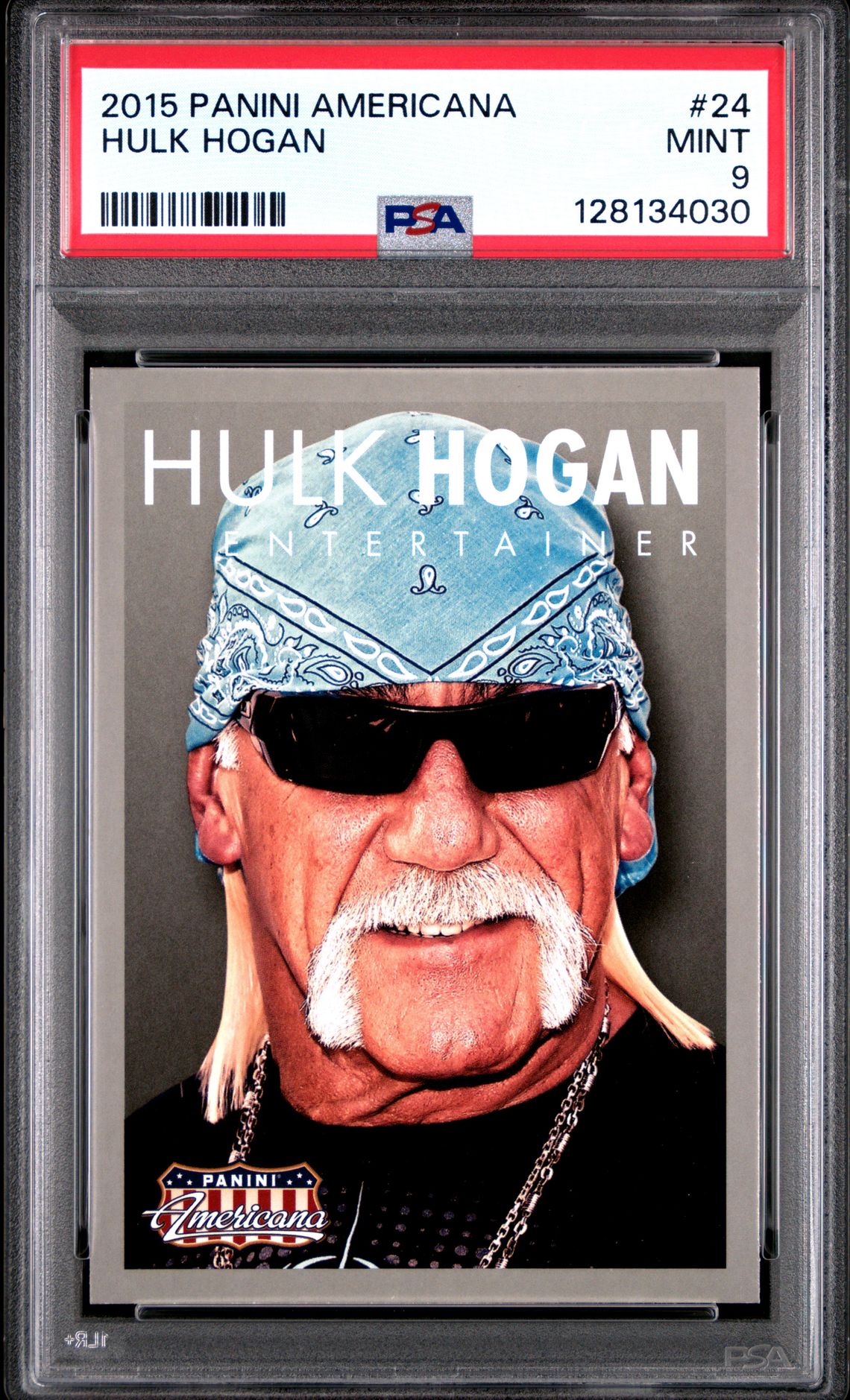 2015 Panini PANINI AMERICANA #24 Hulk Hogan front