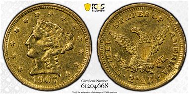 1907 $2.50 N1