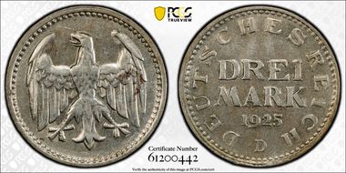 1925-D 3 Mk J-312 AU55