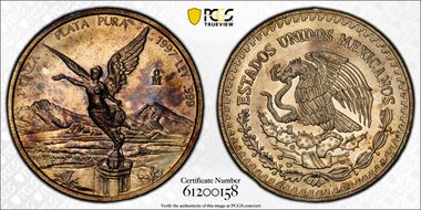 1997-Mo Onza Libertad Ag MS67