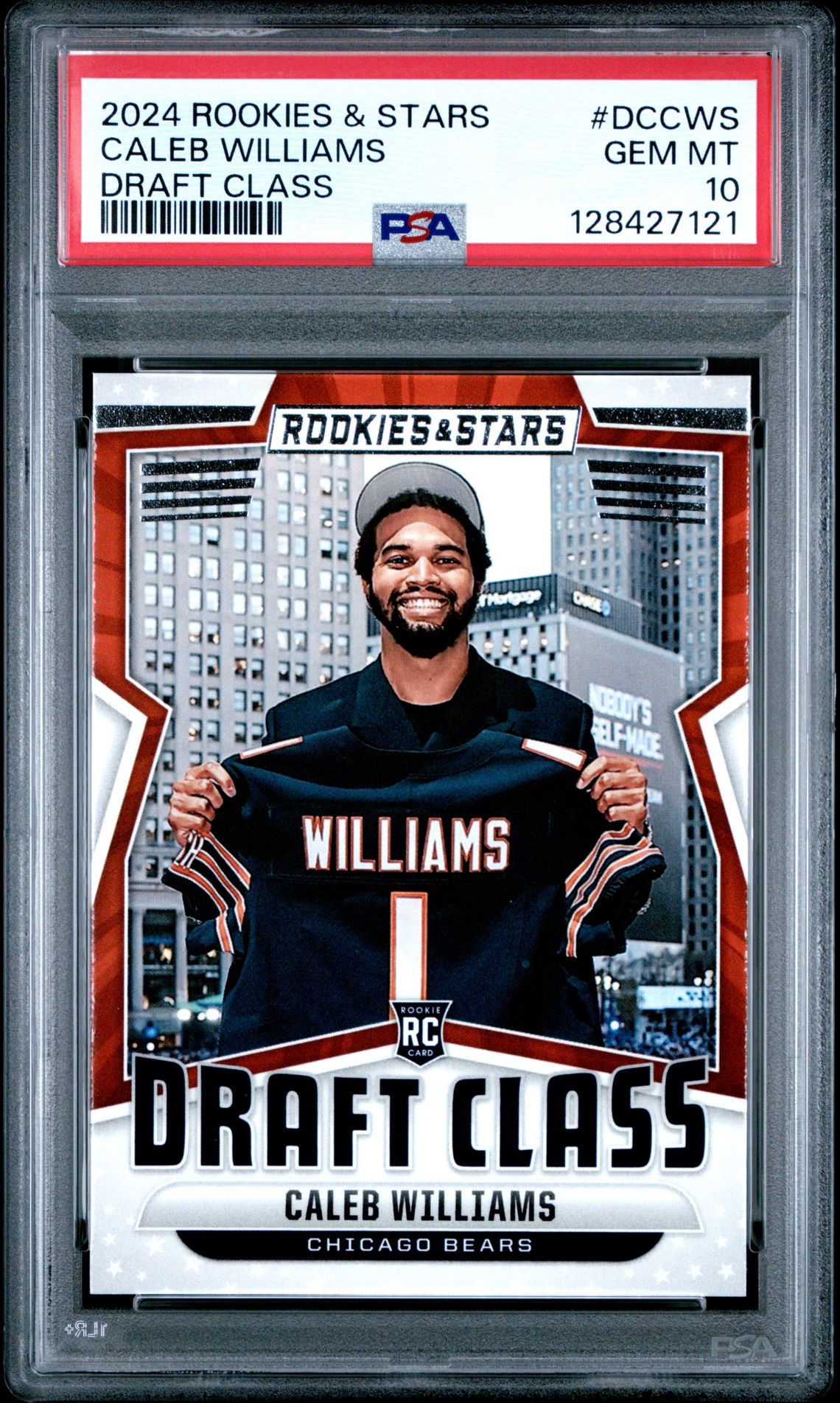 2024 Panini PANINI ROOKIES & STARS DRAFT CLASS #DCCWS Caleb Williams front