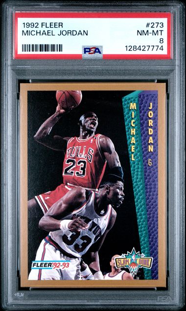1992 Fleer FLEER #273 Michael Jordan front