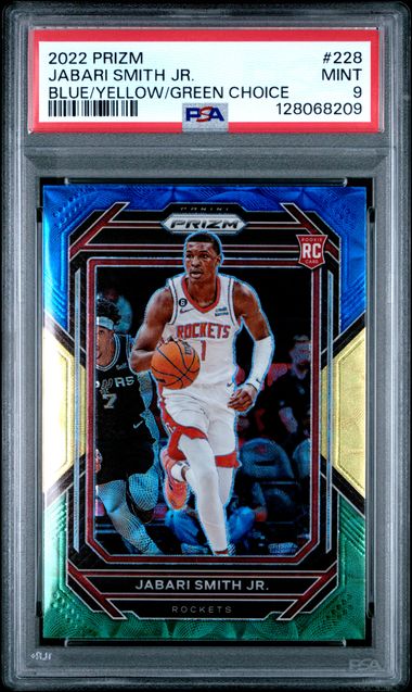 2022 Panini Prizm Ice Blue #228 Jabari Smith front