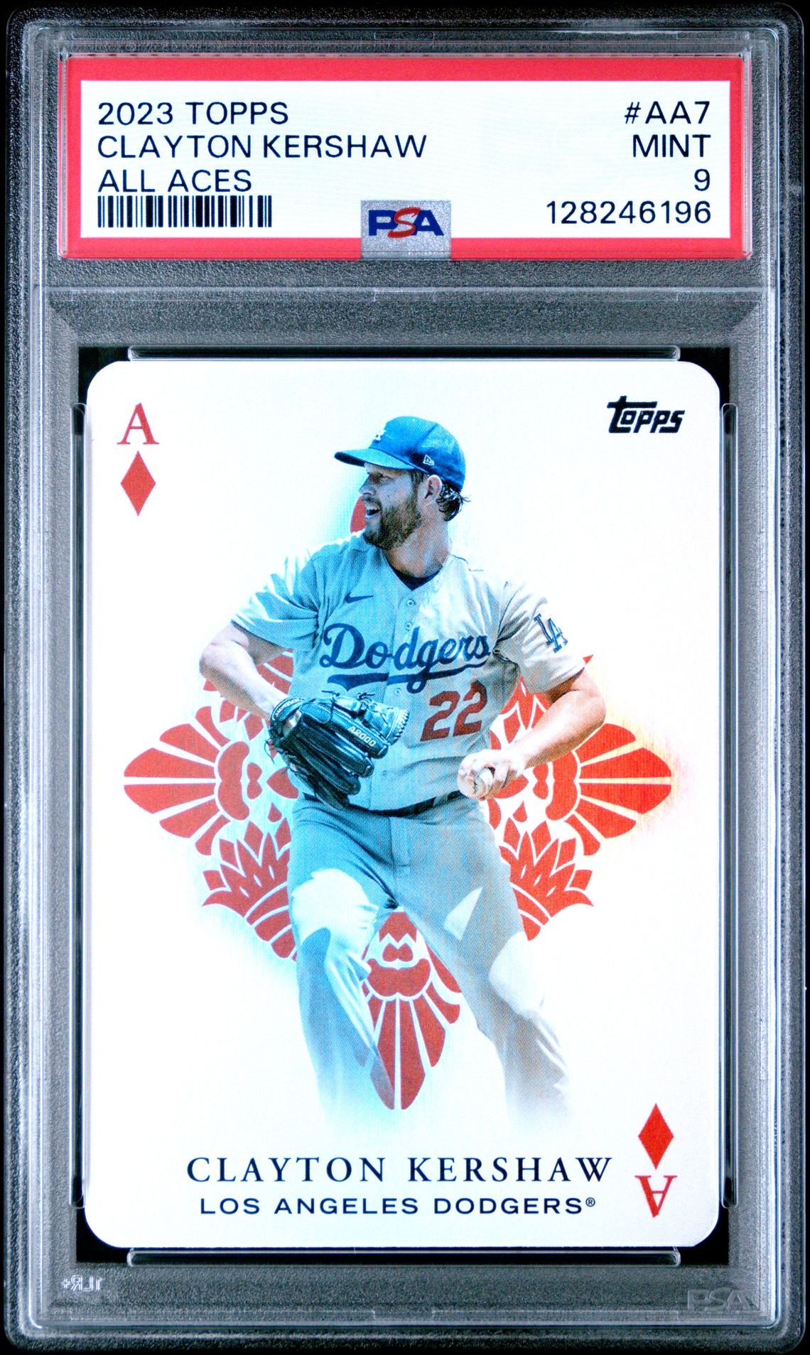 2023 Topps All Aces Clayton Kershaw #Aa7 (All Aces) Mint 9 front