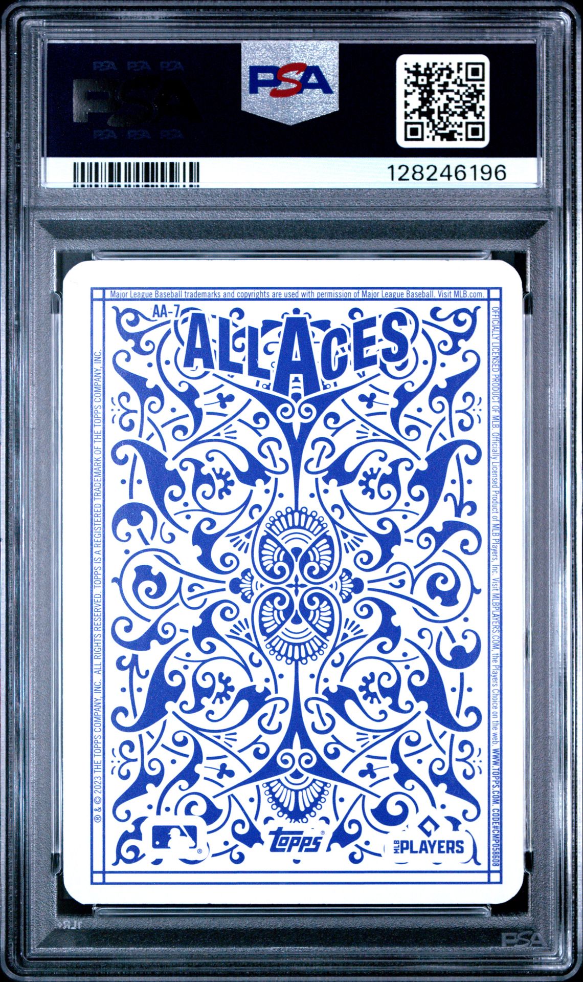 2023 Topps All Aces Clayton Kershaw #Aa7 (All Aces) Mint 9 back