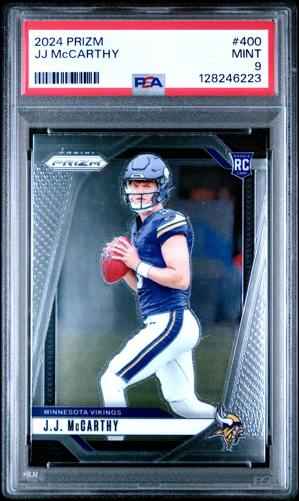 2024 Panini Prizm Jj Mccarthy #400 Mint 9 front