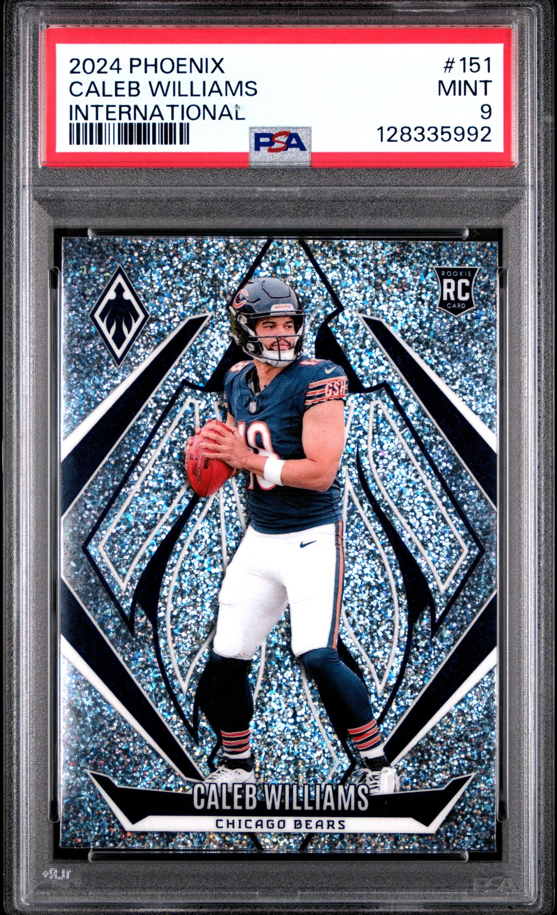 2024 Panini Phoenix Caleb Williams #151 (International) Mint 9 front