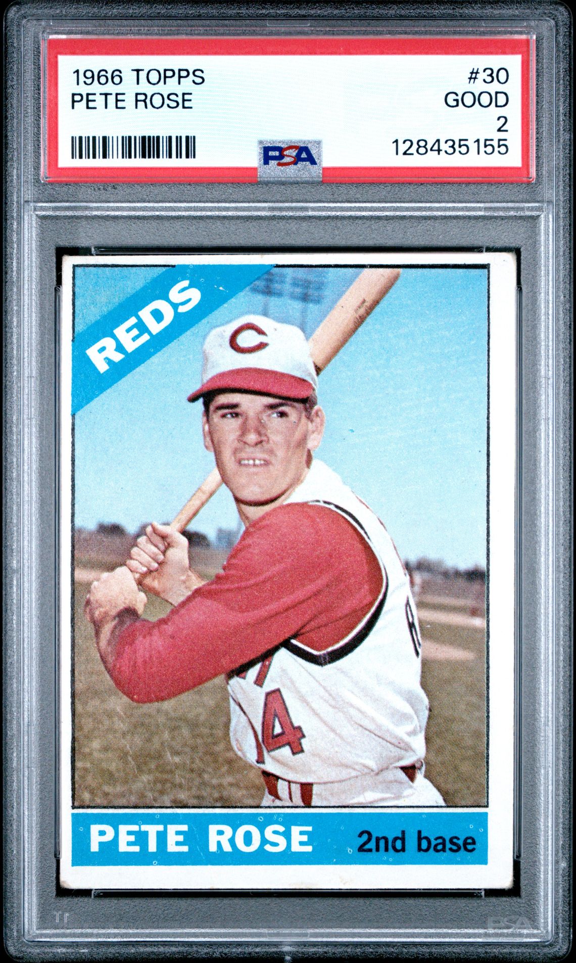 Topps Pete Rose front