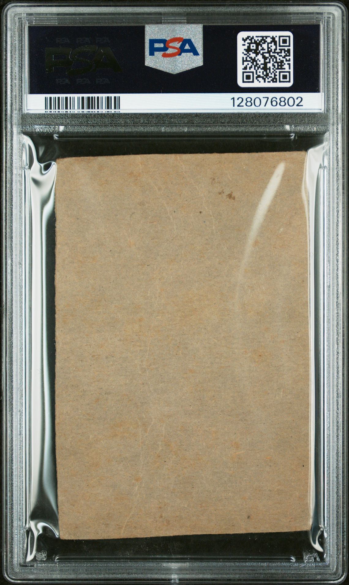 1955 Rawlings Stan Musial-Hand Cut Stan Musial #2 (Hand Cut-Kneeling) N0: Authentic back