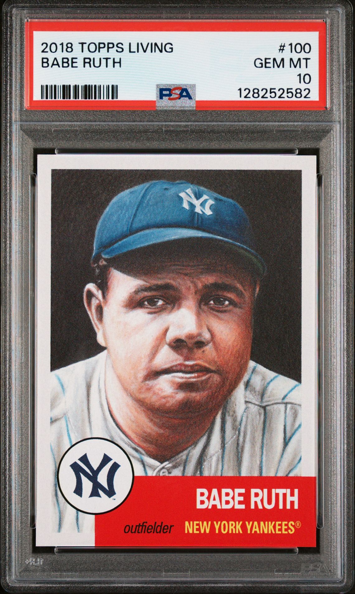 2018 Topps TOPPS LIVING #100 Babe Ruth front