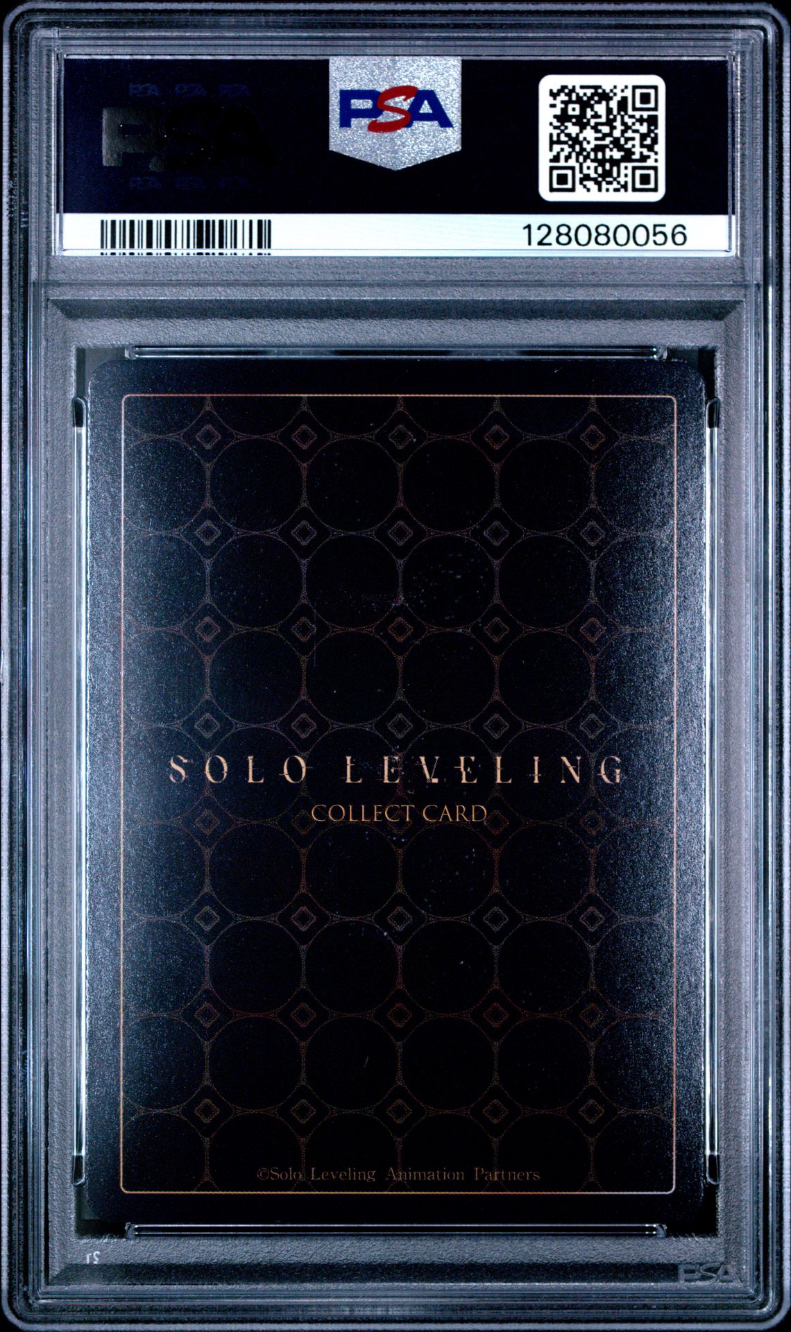 2025 Solo Leveling Collect Card Series 1 Yoonho/Gunhee/Jinchul #080 (P) Gem Mt 10 back